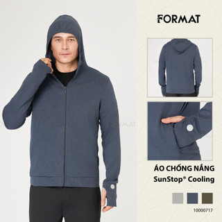  Áo chống nắng Format nam F7UVJ077M dáng ngắn cạp to 