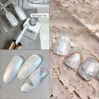  Sơn gel nhũ ánh trai chất siêu đặc đẹp design vô số mẫu nail xinh - Sơn gel nhũ ánh trai Vàng chai 15ml 