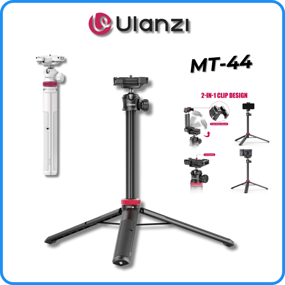 Chân Tripod ULANZI MT-44 Dành Cho Điện Thoại, Máy Ảnh Cỡ Nhỏ