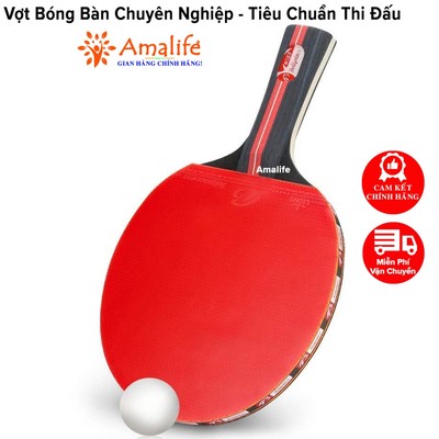 1 Chiếc Vợt Bóng Bàn Cao Cấp Thi Đấu Tiêu Chuẩn Quốc Tế - Chính Hãng Amalife