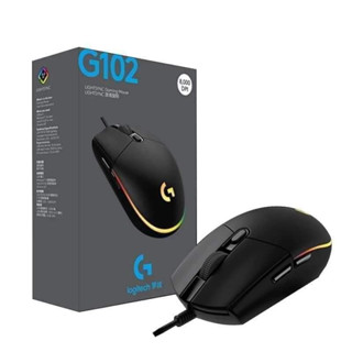 Chuột Máy Tính Logitech G102 Lightsync game có dây  - cấu hình thiết lập RGB, 6 nút lập trình HOT BH 12 Tháng 1 đổi 1