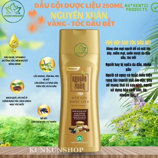  ✔️SALE GIÁ RẺ✔️ Dầu gội dược liệu Nguyên Xuân Bồng Bềnh 250ml - Ngát hương hoa phù hợp với da đầu dầu. 