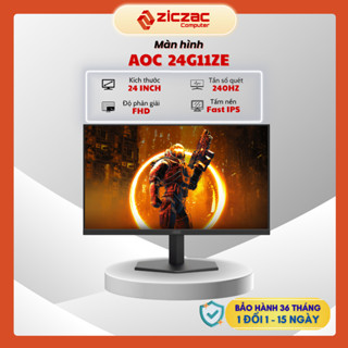 [Đặt trước] Màn Hình AOC 24G11ZE 240hz | 24G4E 180Hz Fast IPS 0,5ms 24 inch Full HD