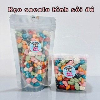  Kẹo Socola Hình Sỏi Đá Kẹo Sỏi Đá Nhiều Màu Kẹo Tuổi Thơ Kẹo Socola Ăn Vặt Tuổi Thơ 