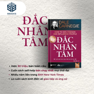 Sách - Đắc Nhân Tâm (Khổ Lớn - Tái Bản 2023) - SBOOKS