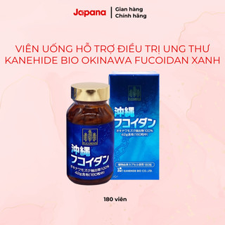  Viên Uống Kanehide Bio Okinawa Fucoidan Xanh 180 Viên – Hỗ Trợ Tăng Cường Miễn Dịch Chống Oxy Hóa 