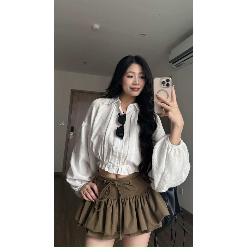 CHÂN VÁY TẦNG Y2K HACK DÁNG TRENDY CHÂN VÁY THÔ XẾP TẦNG BỒNG XÒE - DÀNH CHO NỮ | BigBuy360 - bigbuy360.vn