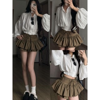 CHÂN VÁY TẦNG Y2K HACK DÁNG TRENDY CHÂN VÁY THÔ XẾP TẦNG BỒNG XÒE - DÀNH CHO NỮ