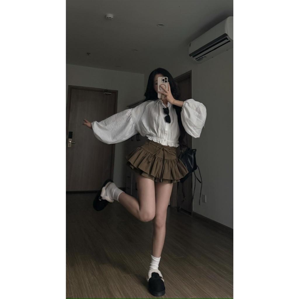 CHÂN VÁY TẦNG Y2K HACK DÁNG TRENDY CHÂN VÁY THÔ XẾP TẦNG BỒNG XÒE - DÀNH CHO NỮ | BigBuy360 - bigbuy360.vn