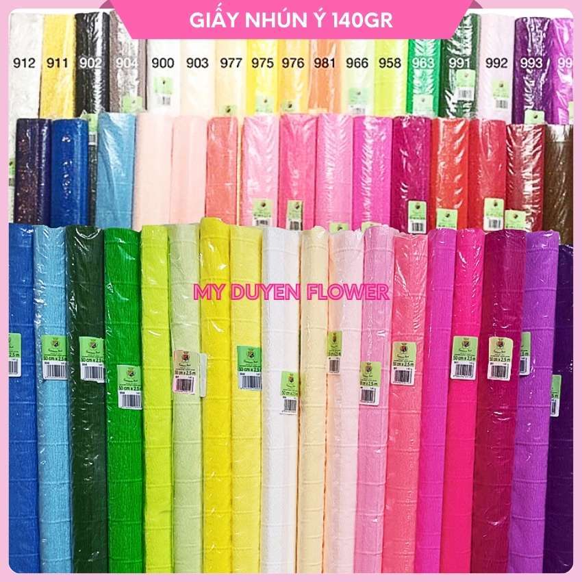 GIẤY NHÚN Ý DÀY