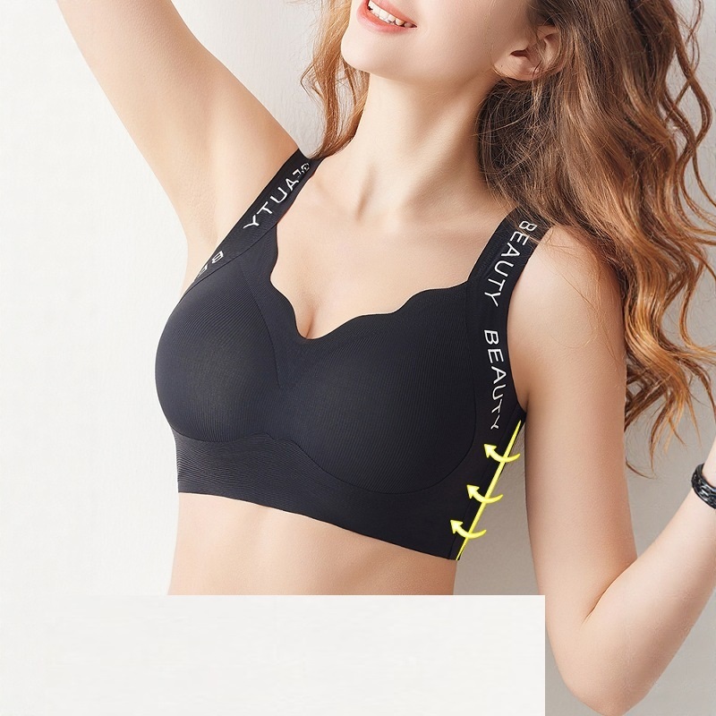 Áo Lót Bigsize - Áo Ngực Chui Đầu, Su Đệm Mỏng 0.5cm Bản To Không Gọng Ôm Gọn Ngực Che Mỡ Thừa, Bra 