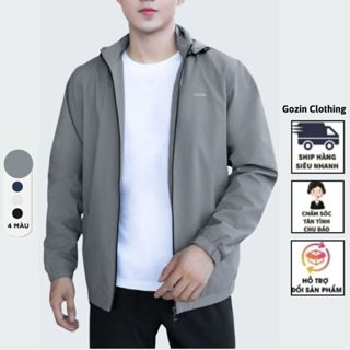  Áo khoác gió Nam cao cấp Gozin Clothing chống gió chống bụi Cản nước nhẹ và giữa nhiệt tốt -KG07 