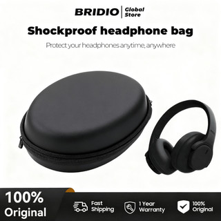 BRIDIO Túi đựng tai nghe gập gọn - Bảo vệ tai nghe của bạn mọi lúc mọi nơi 