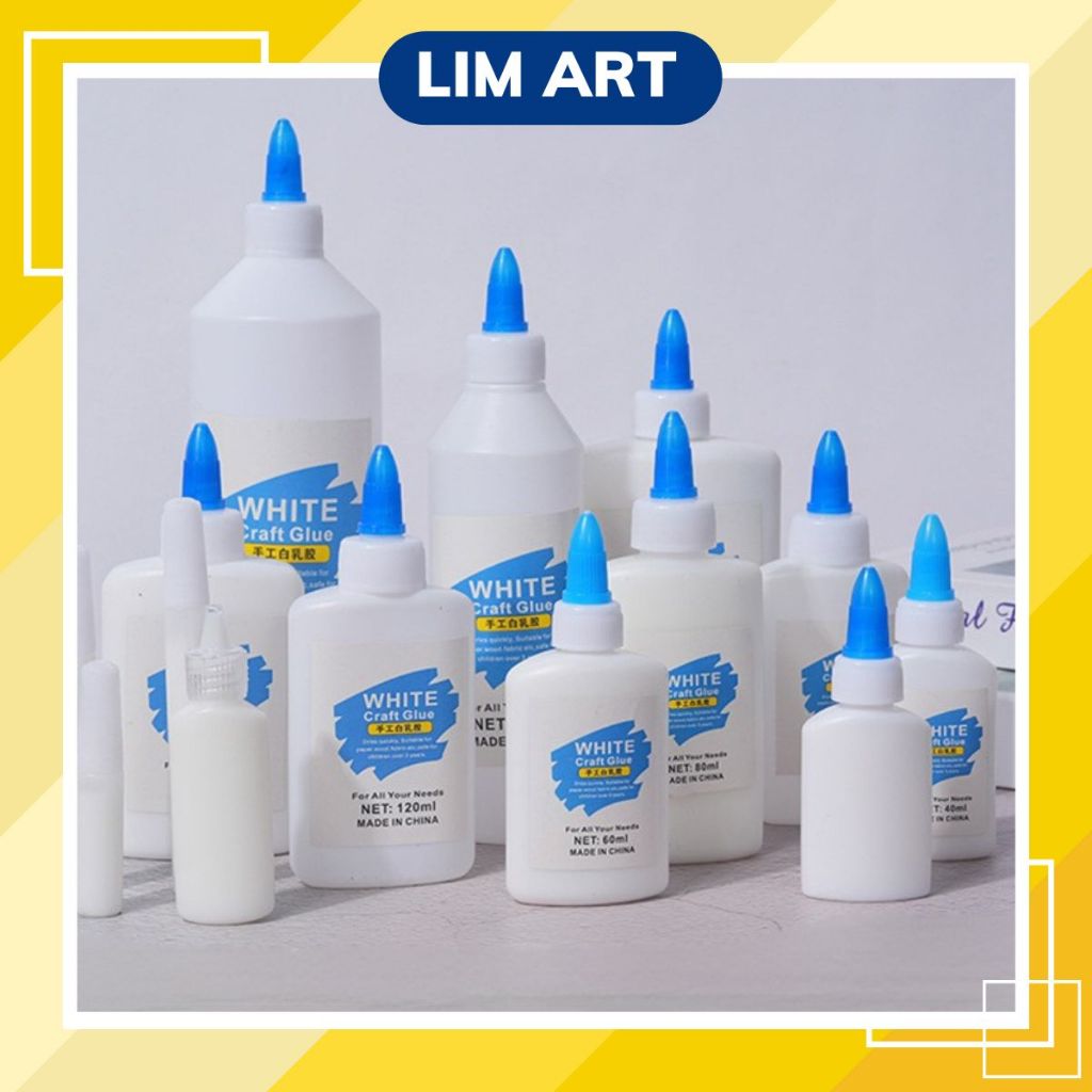 Keo sữa hồ dán đa năng, craft glue làm thủ công, đồ handmade LIM ART