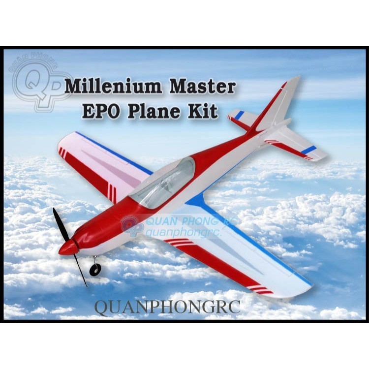 Kit Máy Bay Millenium Master EPO Plane Kit Wingspan 1040mm (Không Gồm Đồ Điện)