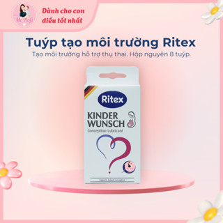 ( Nhập khẩu ) Tuýp tạo môi trường Ritex Đức Kinder Hộp 8 tuýp - Mẹ Rofi