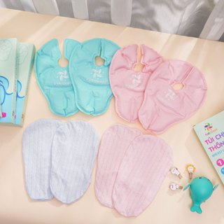  Túi Chườm Ngực KidsWorld Nóng Lạnh Mingo Giảm Đau Giúp Mẹ Thông Tắc Tia Sữa Kích Sữa Về Nhanh Hơn 