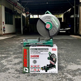  Máy Cắt Sắt Để Bàn Dùng Đá 355MM Dekton DK-CS2400PRO   2400W 