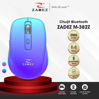  Chuột Silent ZADEZ M-382Z - kết nối Bluetooth 3.0 5.1 Và Receiver Pin Sạc DPI 2000 Độ Chính Xác Cao 