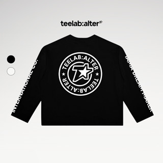  Áo Thun Tay Dài Teelab Alter Cotton 100% In Lụa Form Rộng Unisex Local Brand TS349 