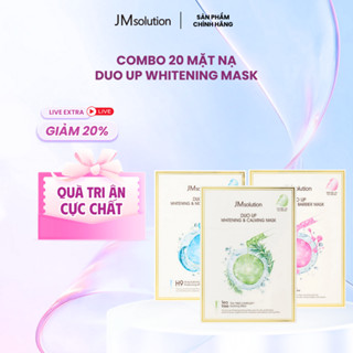 [LIVE] COMBO 20 Mặt Nạ Dưỡng Da Duo Up JMSolution Hỗ Trợ Cải Thiện Da, Dưỡng Ẩm Trắng Da 30g x20