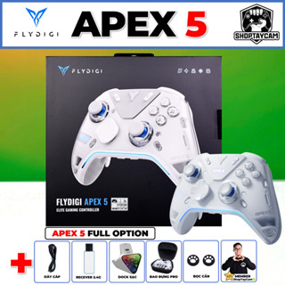 Tay Cầm Flydigi APEX 5 – Tay Cầm Cao Cấp Chơi FC ONLINE, PC, LAPTOP, Steam Mobile NS Với NearLink