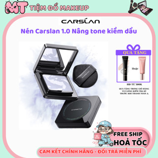 Phấn Phủ Kiềm Dầu CARSLAN Dạng Nén 8g, Chống Nước Mịn Lỳ,Lớp Nền Bền Suốt Ngày Dài | MT MAKEUP STORE