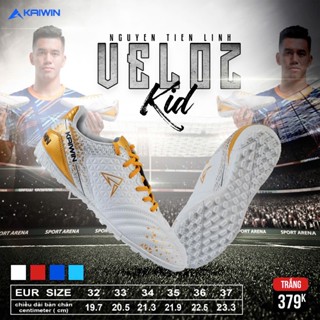 (Có Size Trẻ Em) Giày Đá Bóng VELOZ KAIWIN Chính Hãng Giày Thể Thao Nam Khâu Đế