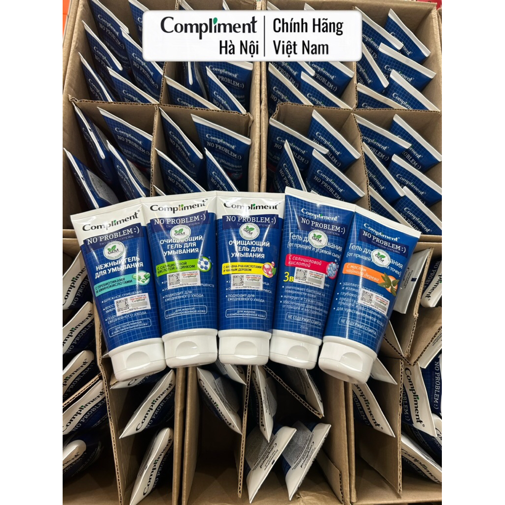 GEL RỬA MẶT COMPLIMENT NO PROBLEM