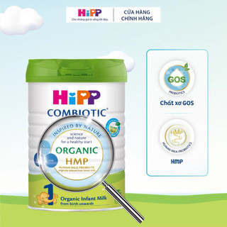 Sữa bột công thức HIPP 1 Organic Combiotic 800g ( cho trẻ từ 0 - 6 tháng )