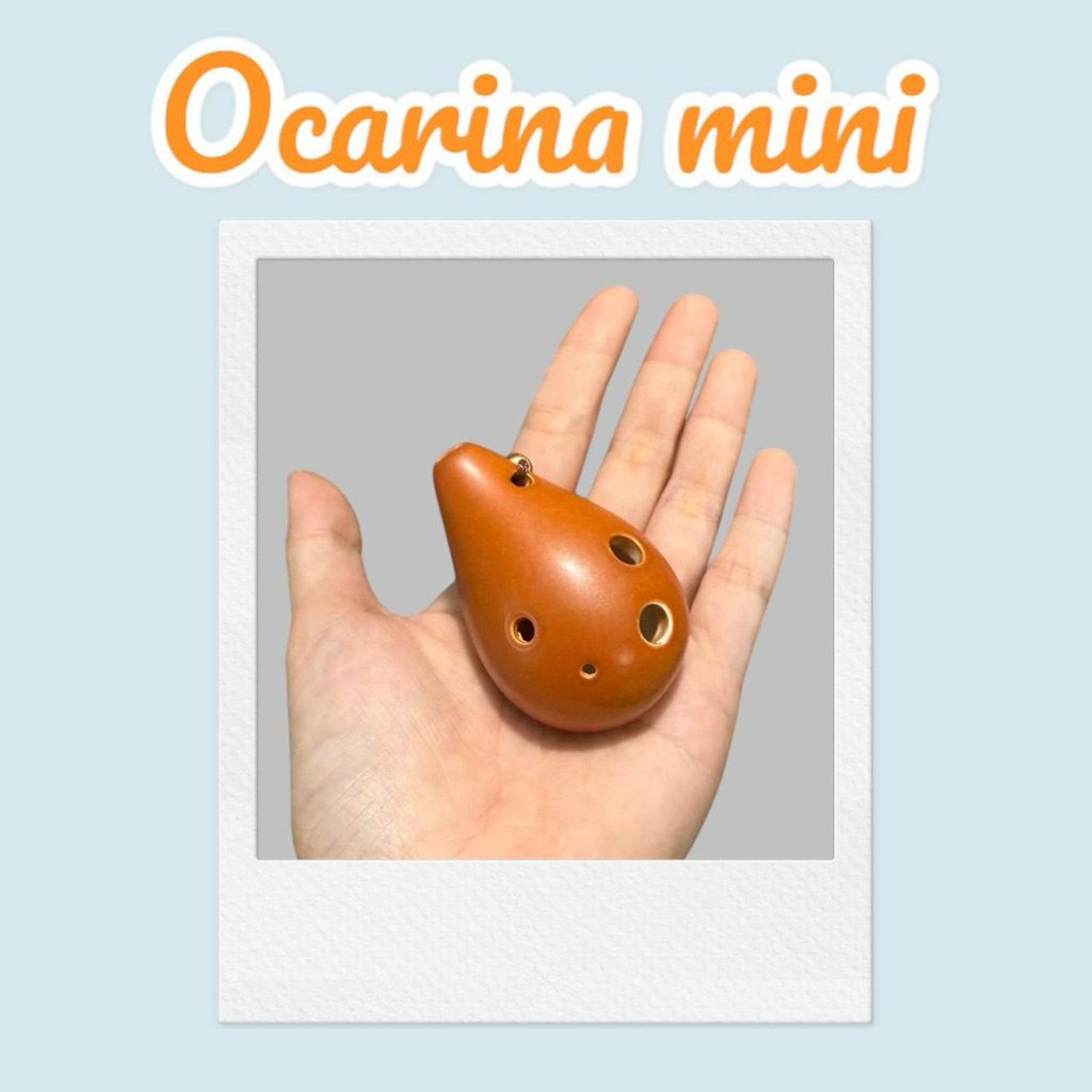 Ocarina mini 6 lỗ đất sét | Dễ chơi | Kèm hướng dẫn và túit