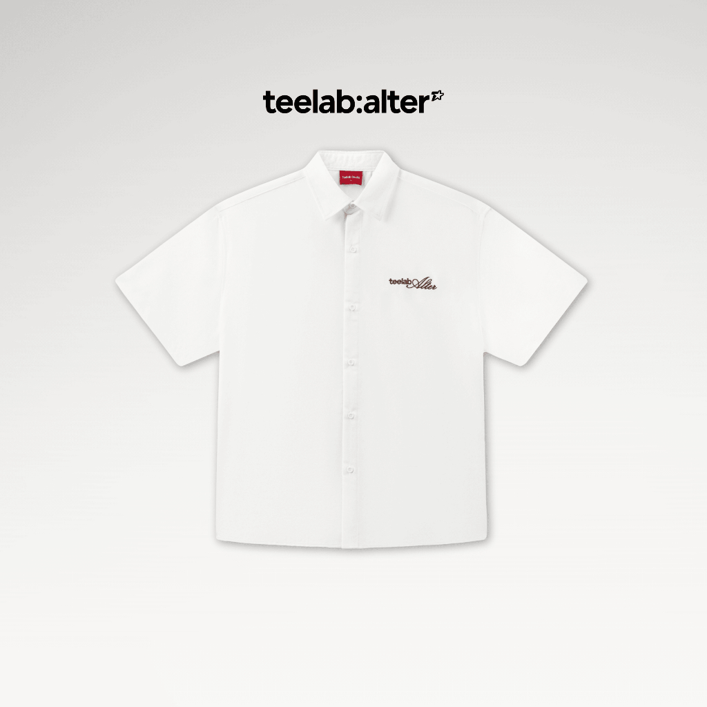 Áo Sơ Mi Cộc Tay Teelab Linen Shirt Form Oversize Local Brand Unisex SS084