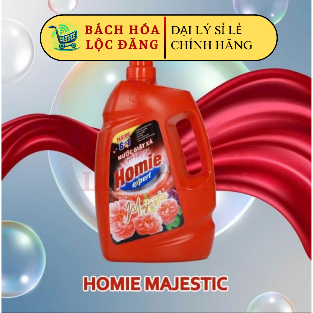 Nước giặt xả cao cấp HOMIE - Chai 3.5 KG