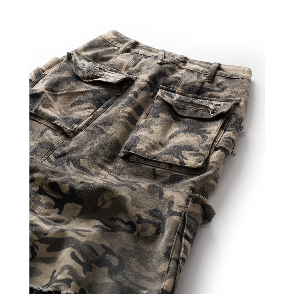 VL DISTRESSED CAMO JORTS | BigBuy360 - bigbuy360.vn