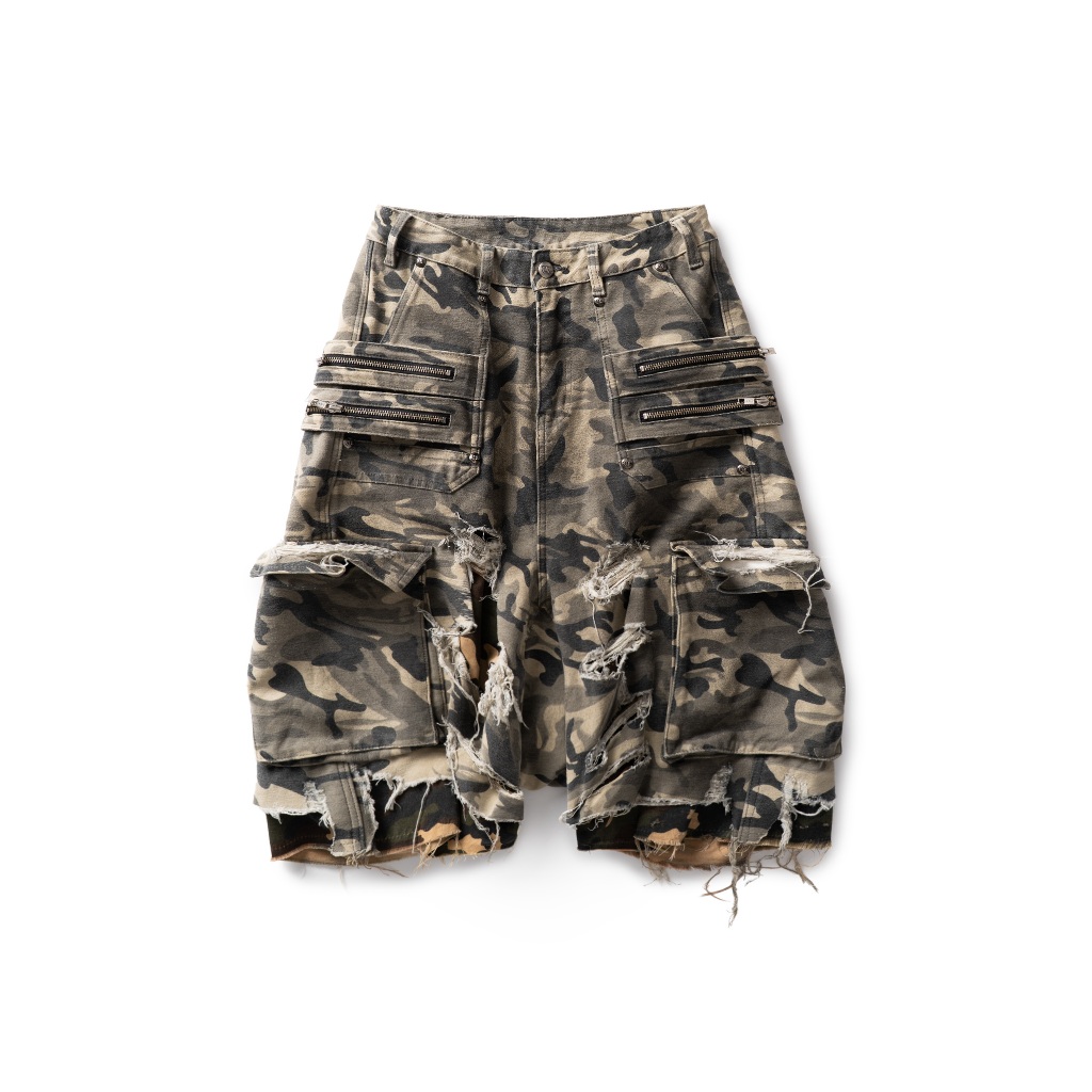 VL DISTRESSED CAMO JORTS | BigBuy360 - bigbuy360.vn