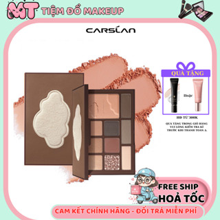 Bảng Phấn Mắt Carslan 10 Màu Đa Năng Phấn Má Hồng Phấn Bắt Sáng Tạo Khối tiện lợi | MT MAKEUP STORE