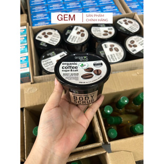 Tẩy da chết body Organic cafe hàng Nga