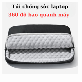 Túi Chống Sốc Laptop Macbook Bảo Vệ Toàn Diện 360 độ bao quanh máy tính