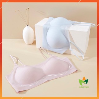 Áo lót nữ quai siêu mảnh sexy Áo ngực su nữ hở lưng siêu nhẹ đệm 3 cm tàng hình không gọng AOLOT24
