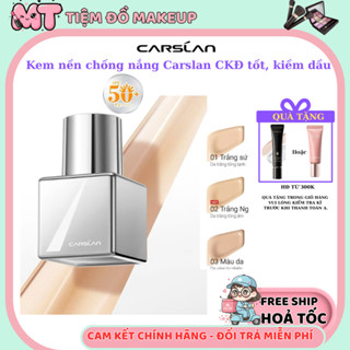 Kem Nền chống nắng Carslan White Magnet chống lem kháng nước SPF50+ PA++++ 30g