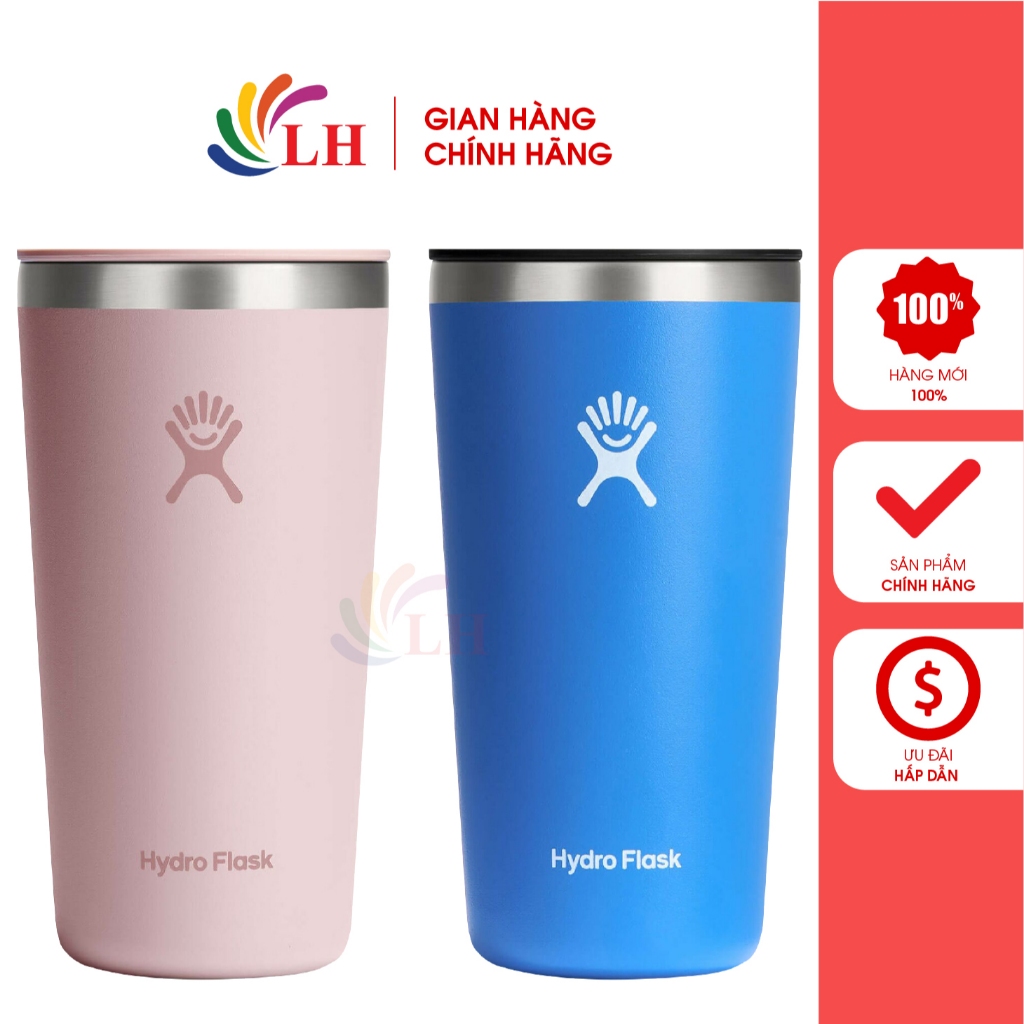 Ly giữ nhiệt nóng lạnh Hydro Flask Around Tumbler Press-In Lid 20 OZ/591ml - Hàng chính hãng