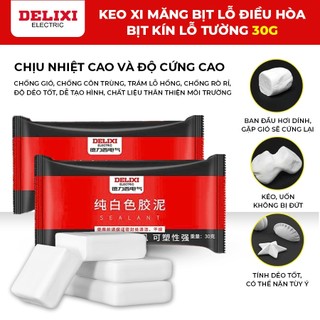   GIÁ SỈ  Keo Xi Măng DELIXI Bịt Lỗ Điều Hòa Keo Chống Thấm Xi Măng Dẻo Bít Khe Tường Chống Ẩm Mốc 