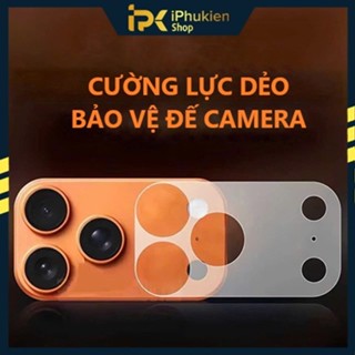  Cường Lực Dẻo Nhám bảo vệ đế camera cho iP 17 Air  17 Pro   17 Promax 