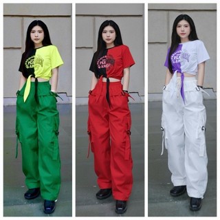  M06- Set quần kaki Doki túi hộp phối áo cotton poly co giãn thể thao  có lẻ quần  