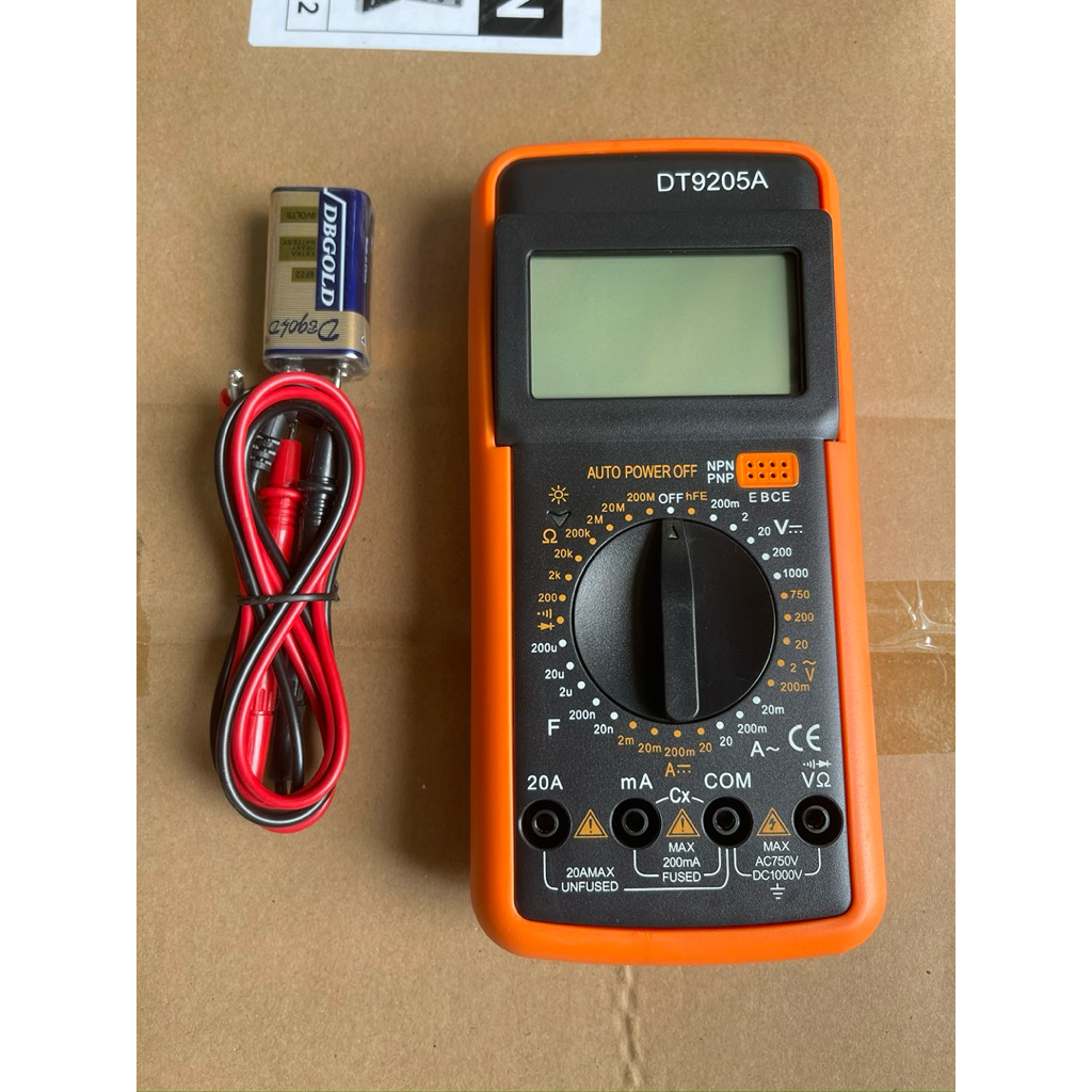 Đồng hồ đo điện áp DT9205A
