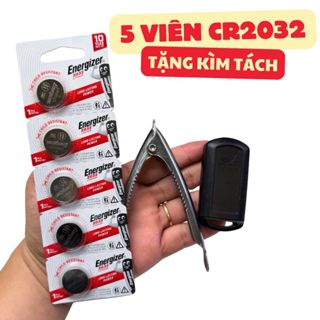  Combo Pin CR2032 Chính hãng Energizer tặng kèm kìm tách khoá smartkey 