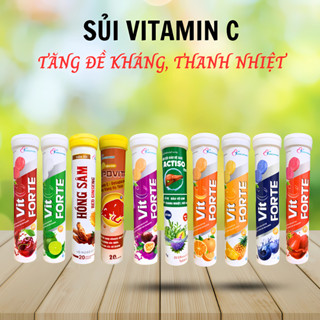 C Sủi vitamin đủ vị  - Tuýp 20 viên