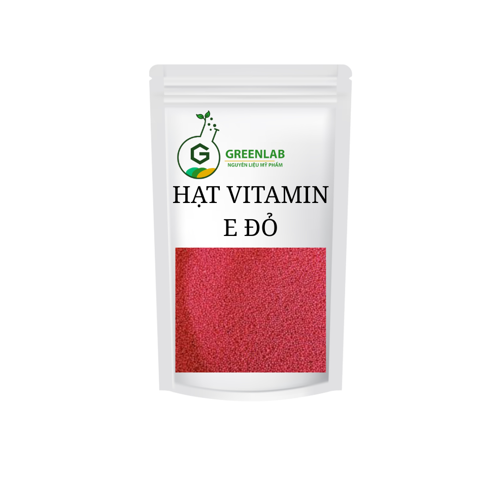 Hạt Vitamin E đỏ Greenlab - 1kg - Nguyên liệu mỹ phẩm