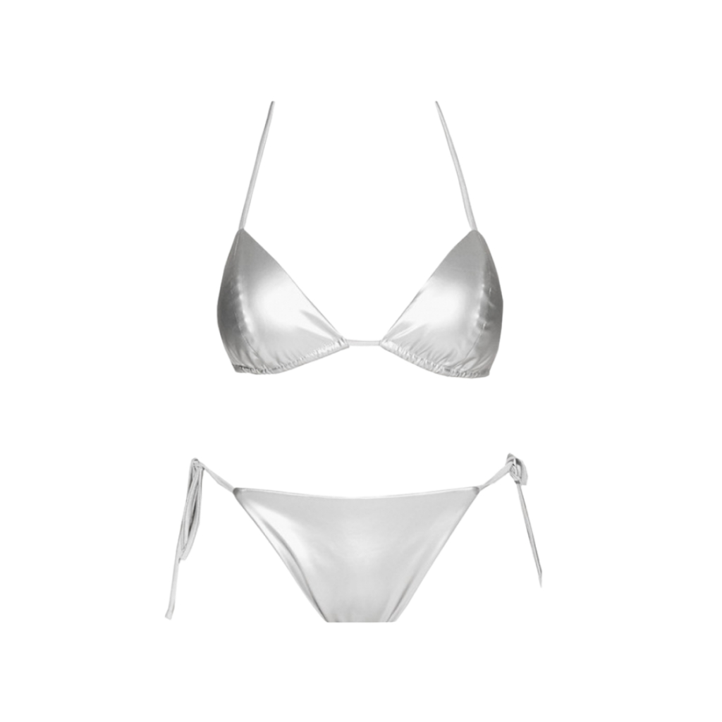 ĐỒ BƠI SEXY - ĐỒ BƠI 2 MẢNH METALIC B112 - MÀU METALIC