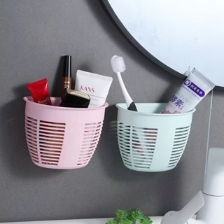 Giỏ Dán Tường Bán Nguyệt, Rổ Treo Tường Đựng Đồ Đa Năng